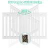 3 Panel 24'H Pet Gate Dog Gate for small sized dog